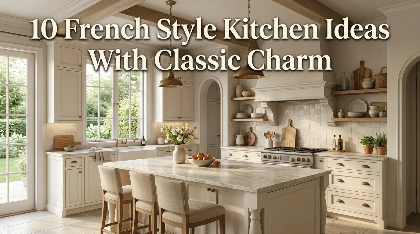10 French Style Kitchen Ideas With Classic Charm